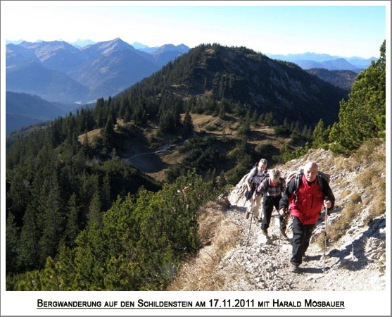 das letzte Wegstück wird etwas steiler