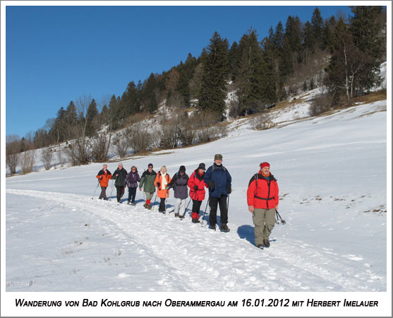 die Wandergruppe