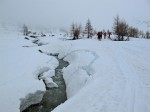 <p>Endlich haben wir Schnee gefunden</p>