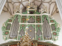 <p style="text-align: center;">Sonnenorgel in der Peterskirche</p>