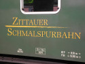 <p style="text-align: center;">mit der Zittauer Schmalspurbahn gehts in Richtung Zittauer Berge</p>