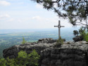 <p style="text-align: center;">Gipfelkreuz des T&ouml;pfer</p>