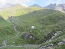 <p>Blick zur&uuml;ck auf die Lodner H&uuml;tte</p>