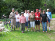 <p>Gruppenfoto am Notzinger Weiher</p>