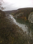 <p>Blick zur&uuml;ck auf den Fluss</p>