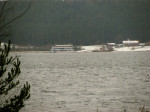 <p>Teleblick auf das Ausflugsschiff vor Ramsberg</p>
