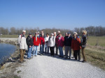 <p>Gruppenbild kurz vor der Ankunft in F&uuml;rstenfeld</p>