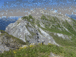 <p>Blick zur Kesselspitze 2728 m</p>
