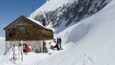 An der Fritz-Pflaum-Hütte