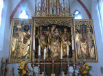 <p>4. Tag Blick auf den pr&auml;chtigen Altar</p>