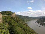 <p>Ausblick von den Burgruinen Sterrenberg und Liebenstein</p>