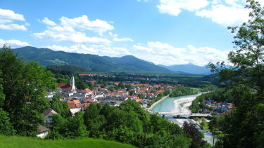 Bad Tölz mit Isar