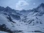 <p>Blick hin&uuml;ber zum Stausee und dem Sulzkogel</p>