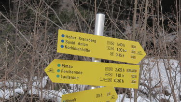Lautersee - Ferchensee - Hoher Kranzberg, das sind die Ziele