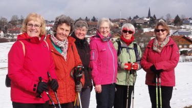 2. Tag: Wandergruppe vor Hinterschmiding