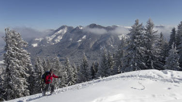 Auf den letzten Metern zum Heuberg