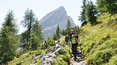 Watzmanntour – Abstieg vom Watzmannhaus hinunter zur Wimbachbrücke