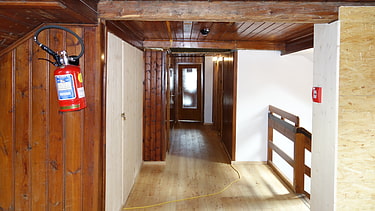 Zwischenstand Treppenraum Dachgeschoss