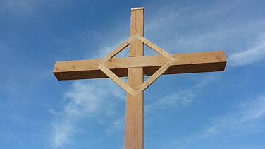 Das neue Gipfelkreuz