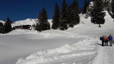 vor der Priener Hütte