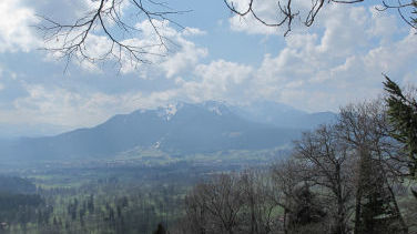 Blick auf die Benediktenwand