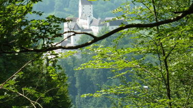 Schloß Hohenaschau. Wird als Ferien- und Erholungsheim genutzt. 