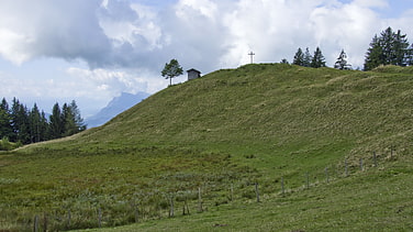 Der Gipfel der Karspitze