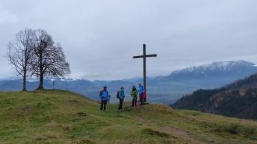 Panorama vom Hocheck-Gipfel