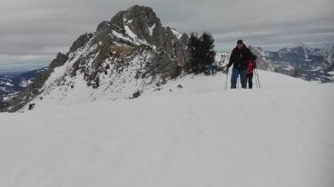 Die letzten Meter zum Gipfel