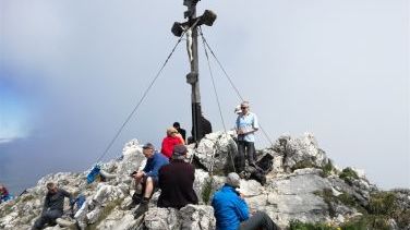 Auf dem Gipfel des Breitensteins