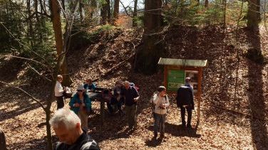 Zwischenstop vor dem Hohen Brunnen