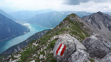 Auf dem Grat weiter zur Seebergspitze