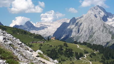 Blick auf den Schachen