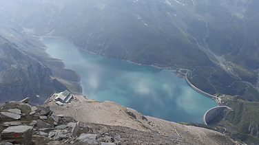 Hütte in Sicht