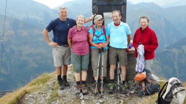 Strahlende Kohlberg Bezwinger/innen