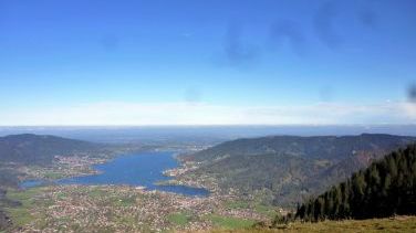 Blick auf den Tegernsee