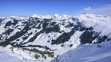 Ausblick auf die Kitzbüheler Alpen