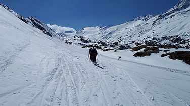 Aufstieg zur Langtalereckhütte