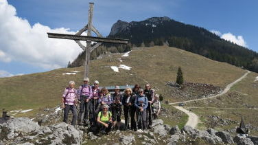 Hüttengipfel mit der Naunspitze