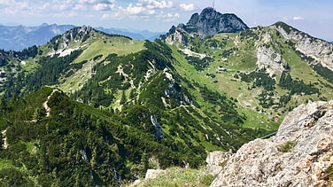 Ausblick zum Wendelstein