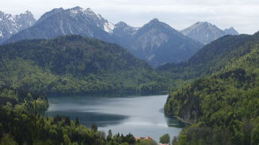 Herrliche Blicke auf die Tannheimer Berge