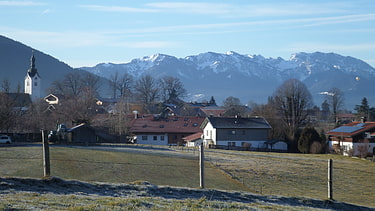 Bergpanorama von Brauneck bis Benediktenwand