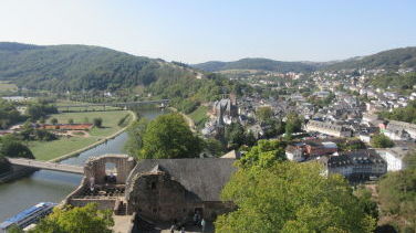 Blick auf Saarburg