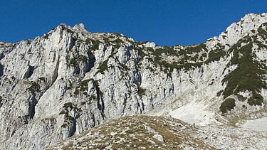 Blick aus dem Winkelkar zur Pyramidenspitze