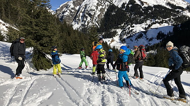 Auf Skitour im Lechtal