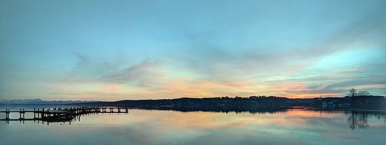 Vom Starnberger See führt die Radltour zurück nach München Pasing.