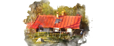 Die Gumpertsbergerhütte
