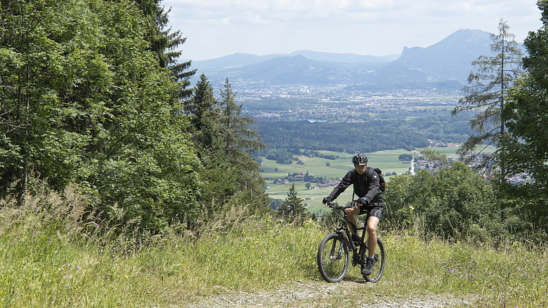 MTB-Auffahrt zum Fuderheustein