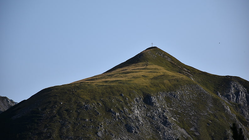 Der Mahnkopf im Karwendelgebirge