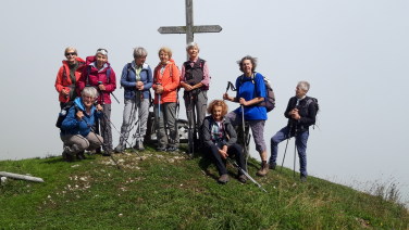 Der Almgipfel war etwas freier